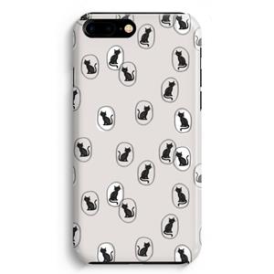 CaseCompany Miauw: iPhone 8 Plus Volledig Geprint Hoesje