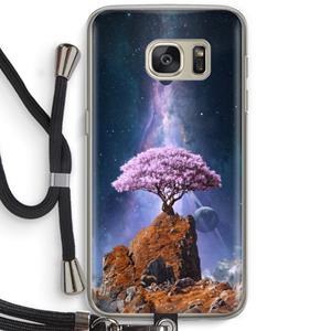 CaseCompany Ambition: Samsung Galaxy S7 Transparant Hoesje met koord