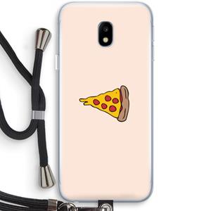 CaseCompany You Complete Me #1: Samsung Galaxy J3 (2017) Transparant Hoesje met koord