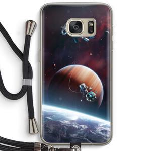 CaseCompany Examiner: Samsung Galaxy S7 Transparant Hoesje met koord