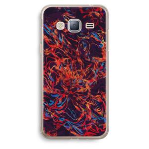 CaseCompany Lucifer: Samsung Galaxy J3 (2016) Transparant Hoesje