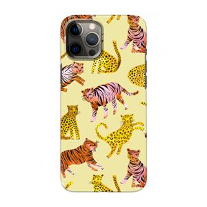 CaseCompany Cute Tigers and Leopards: Volledig geprint iPhone 12 Hoesje