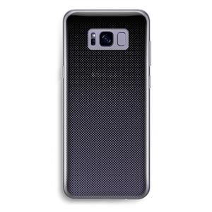 CaseCompany Musketon Halftone: Samsung Galaxy S8 Plus Transparant Hoesje