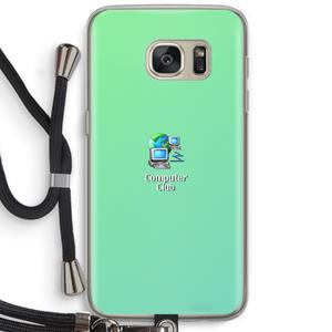CaseCompany Win98: Samsung Galaxy S7 Transparant Hoesje met koord