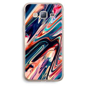 CaseCompany Quantum Being: Samsung Galaxy J3 (2016) Transparant Hoesje