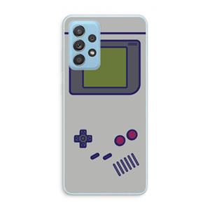 CaseCompany Game On: Samsung Galaxy A73 Transparant Hoesje
