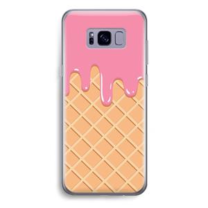 CaseCompany Ice cream: Samsung Galaxy S8 Plus Transparant Hoesje