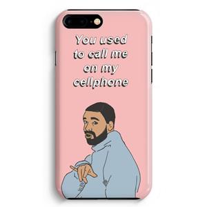 CaseCompany Hotline bling: iPhone 8 Plus Volledig Geprint Hoesje
