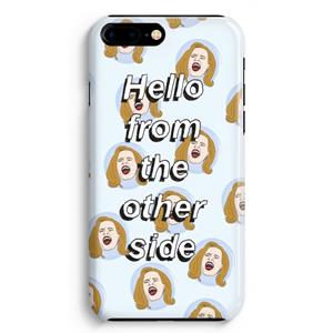CaseCompany Hello: iPhone 8 Plus Volledig Geprint Hoesje