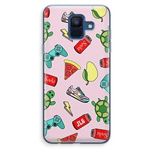 CaseCompany Things Jamie Loves: Samsung Galaxy A6 (2018) Transparant Hoesje
