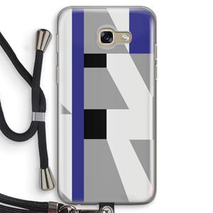 CaseCompany Gestalte 2: Samsung Galaxy A5 (2017) Transparant Hoesje met koord
