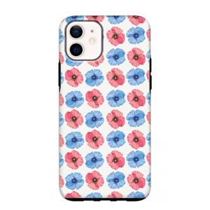 CaseCompany Klaproosjes: iPhone 12 mini Tough Case