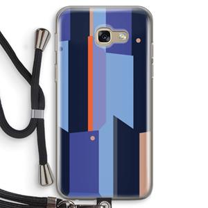 CaseCompany Gestalte 3: Samsung Galaxy A5 (2017) Transparant Hoesje met koord