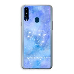 CaseCompany Sterrenbeeld - Licht: Samsung Galaxy A20s Transparant Hoesje