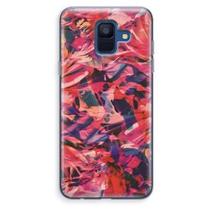 CaseCompany California: Samsung Galaxy A6 (2018) Transparant Hoesje