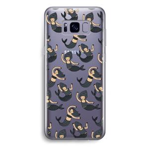 CaseCompany Zeemeermin: Samsung Galaxy S8 Plus Transparant Hoesje