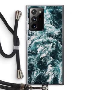 CaseCompany Zee golf: Samsung Galaxy Note 20 Ultra / Note 20 Ultra 5G Transparant Hoesje met koord