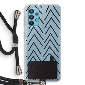 CaseCompany Marrakech Arrows: Samsung Galaxy A32 4G Transparant Hoesje met koord