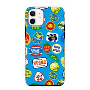 CaseCompany Fruitsticker: iPhone 12 mini Tough Case