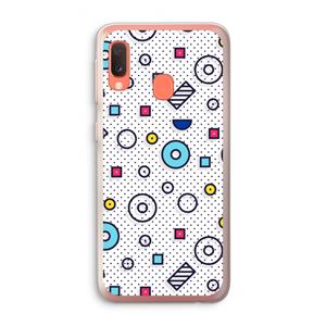 CaseCompany 8-bit N°9: Samsung Galaxy A20e Transparant Hoesje