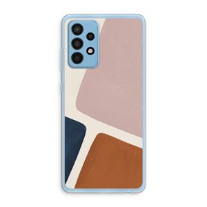 CaseCompany Geo #2: Samsung Galaxy A52 Transparant Hoesje