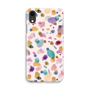 CaseCompany Terrazzo Memphis Pink: iPhone XR Volledig Geprint Hoesje