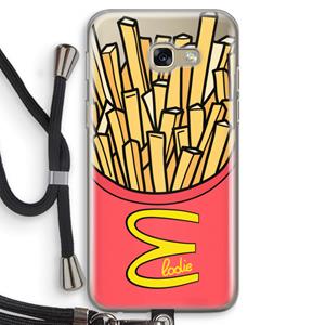 CaseCompany McElodie: Samsung Galaxy A5 (2017) Transparant Hoesje met koord