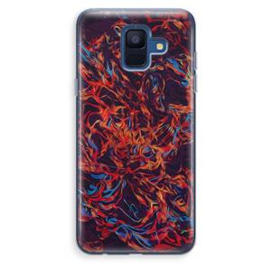 CaseCompany Lucifer: Samsung Galaxy A6 (2018) Transparant Hoesje