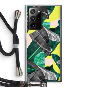 CaseCompany Fantasie jungle: Samsung Galaxy Note 20 Ultra / Note 20 Ultra 5G Transparant Hoesje met koord