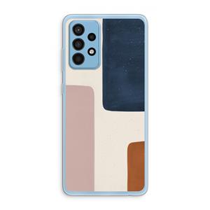 CaseCompany Geo #5: Samsung Galaxy A52 Transparant Hoesje