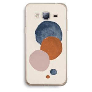 CaseCompany Geo #4: Samsung Galaxy J3 (2016) Transparant Hoesje
