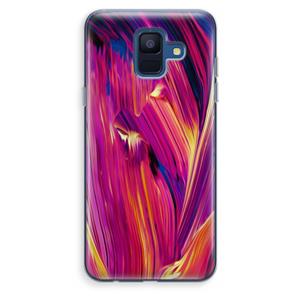 CaseCompany Phoenix: Samsung Galaxy A6 (2018) Transparant Hoesje