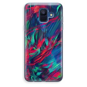 CaseCompany Pilgrims Of The Sea: Samsung Galaxy A6 (2018) Transparant Hoesje