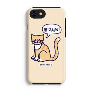 CaseCompany Miauw: iPhone SE 2020 Tough Case