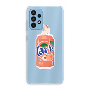 CaseCompany S(peach)less: Samsung Galaxy A52 Transparant Hoesje