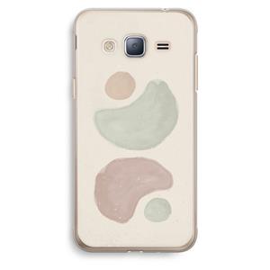 CaseCompany Geo #10: Samsung Galaxy J3 (2016) Transparant Hoesje