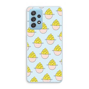 CaseCompany Citroenen: Samsung Galaxy A73 Transparant Hoesje