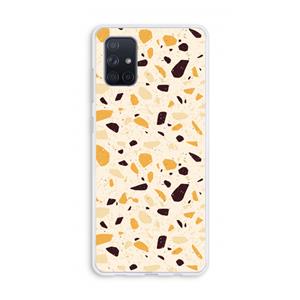 CaseCompany Terrazzo N°13: Galaxy A71 Transparant Hoesje