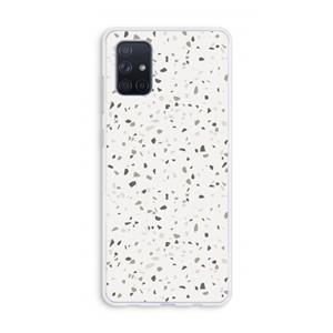 CaseCompany Terrazzo N°14: Galaxy A71 Transparant Hoesje