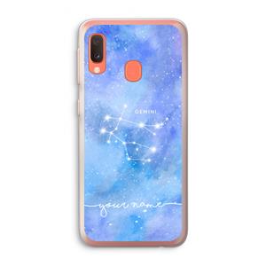CaseCompany Sterrenbeeld - Licht: Samsung Galaxy A20e Transparant Hoesje
