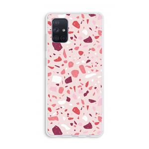 CaseCompany Terrazzo N°15: Galaxy A71 Transparant Hoesje