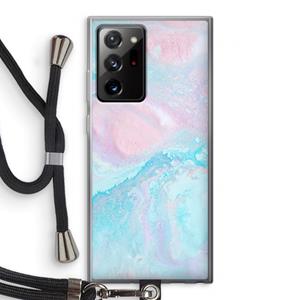 CaseCompany Fantasie pastel: Samsung Galaxy Note 20 Ultra / Note 20 Ultra 5G Transparant Hoesje met koord