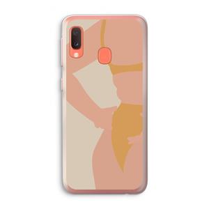 CaseCompany Bikini body: Samsung Galaxy A20e Transparant Hoesje