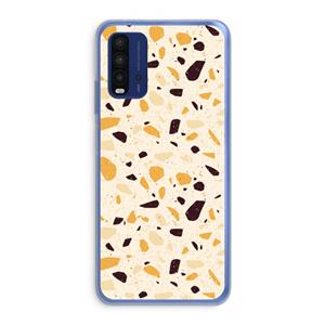 CaseCompany Terrazzo N°13: Xiaomi Redmi 9T Transparant Hoesje