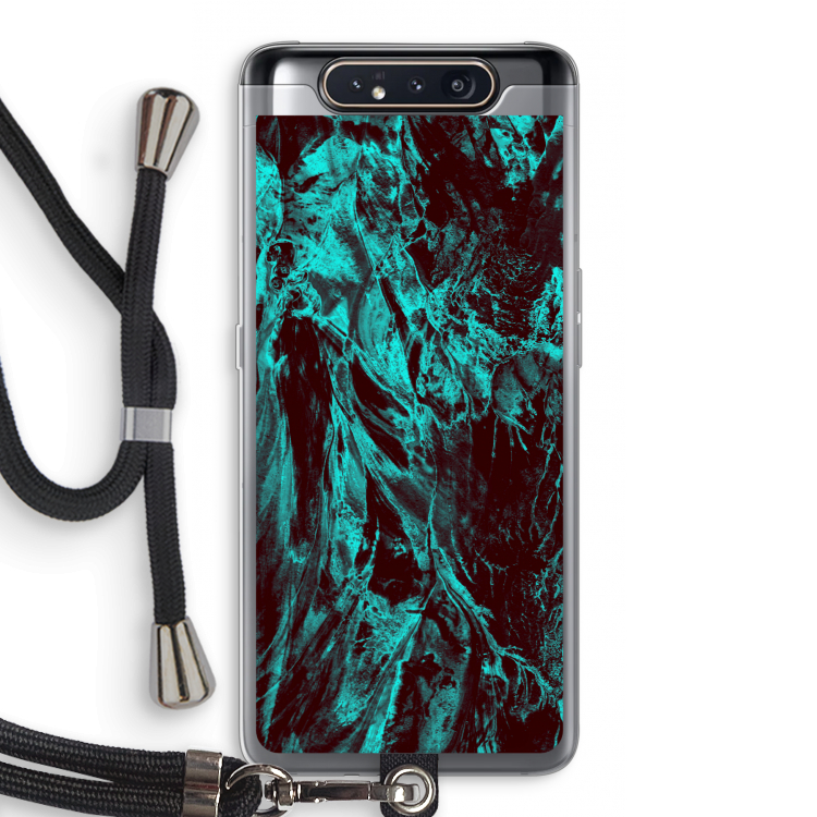 CaseCompany Ice Age: Samsung Galaxy A80 Transparant Hoesje met koord