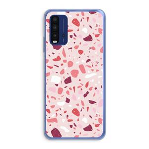 CaseCompany Terrazzo N°15: Xiaomi Redmi 9T Transparant Hoesje