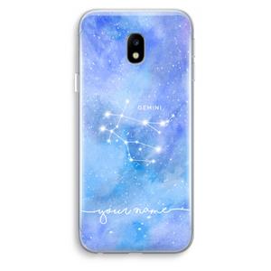 CaseCompany Sterrenbeeld - Licht: Samsung Galaxy J3 (2017) Transparant Hoesje