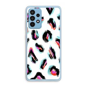 CaseCompany Cheetah color: Samsung Galaxy A52 Transparant Hoesje