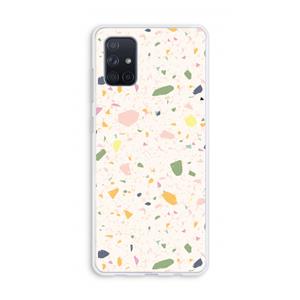 CaseCompany Terrazzo N°21: Galaxy A71 Transparant Hoesje
