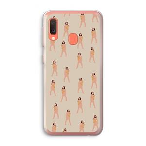 CaseCompany You're so golden: Samsung Galaxy A20e Transparant Hoesje